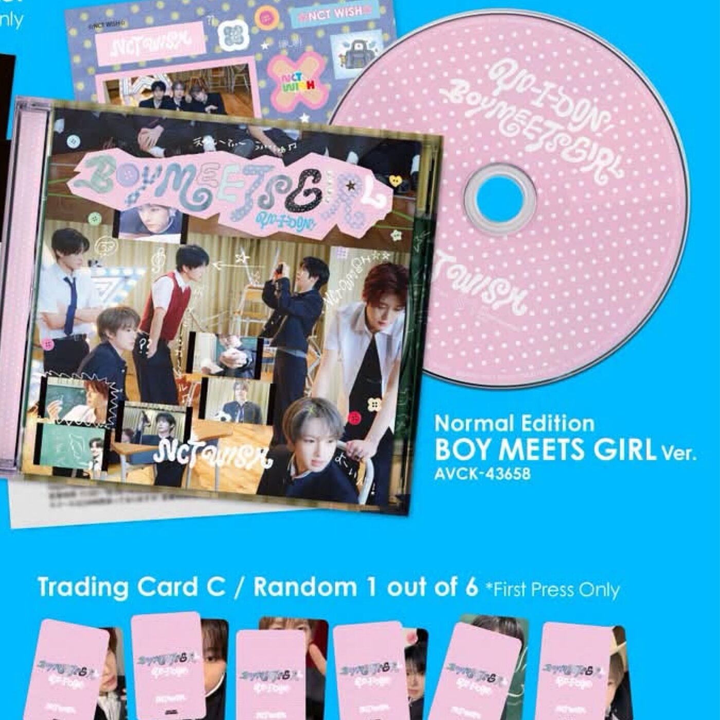 NCT WISH - JAPAN Single Album [YO-I-DON! / BOY MEETS GIRL